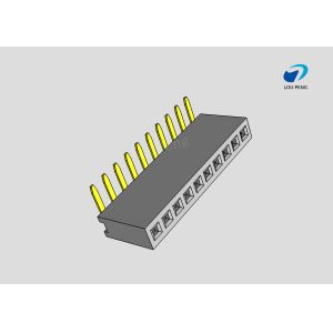 Female header, PCB Mount Receptacle, Vertical, Board-to-Board, 10 Position, 2.0mm Pitch, Shrouded, Gold Flash, 90 degree