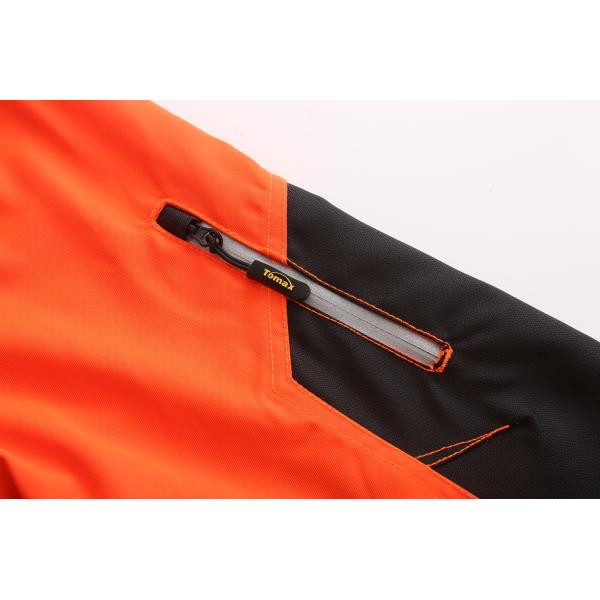 EN381-11 Chainsaw Protective Jacket , Anti Cut Mens Hi Vis Workwear