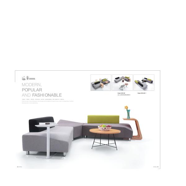 Customized Shared Workplace Furniture High Density Foam 2 Years Warranty