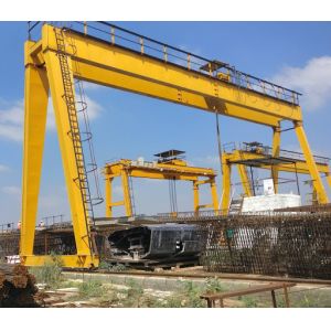 Anti Corrosion Double Girder 30M 70 Ton Overhead Gantry Crane