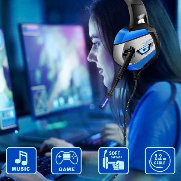 PC PS4 DC5V 20000Hz Onikuma K5 Gaming Headset
