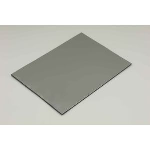 China Exterior Wall Dark Gray Aluminum Composite Panel with competitive price decoration 3/4/5MM 1.22*2.44m on sale