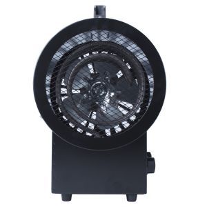 Wall Mounted Fan Heater Stainless Steel Material Remote Control And Bracket