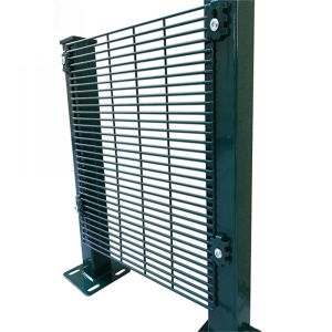 Green Galvanized Iron Rigid Airport Prison Garden Anti Climb Theft Security 358