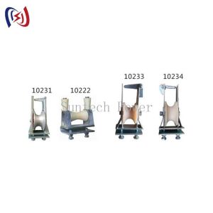 Quality High Tension Conductor Stringing Block with Nylon Sheave and Customized Sheave Dimension for Overhead Power Line Applications for sale