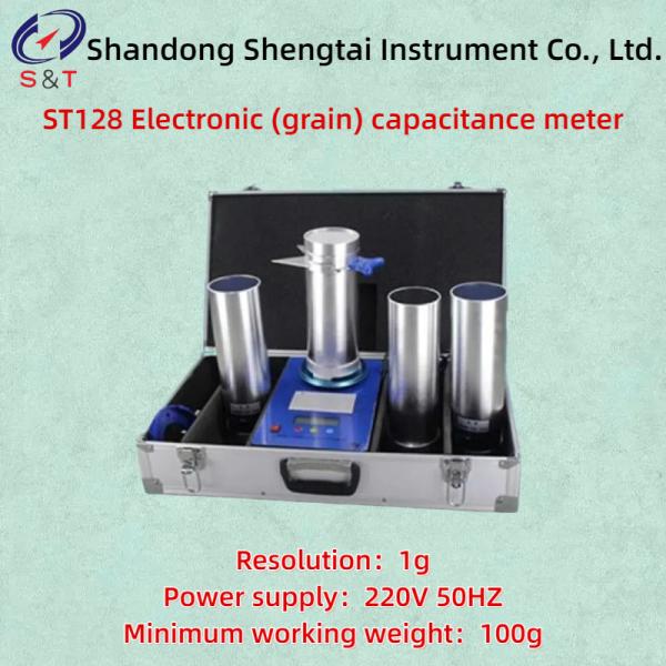 Electronic Grain Capacitance Meter ST128 Resolution 1g Grain And Oil Testing