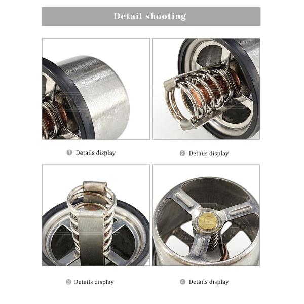 Aluminum Engine Thermostat C9-76 E330D-336D CATE 2485513