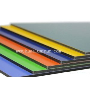 Anti Mould 2440mm PVDF Aluminium Composite Panel ACP Building Material