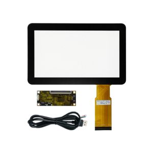 Quality Ultra Responsive 10ms Multi Touch 8'' PCAP Screen With Tempered Glass For Industrial Control Panel for sale