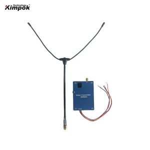 300Mhz 2W Drone VTX Transmitter 300M Receiver VRX For FPV Racing 12~36V