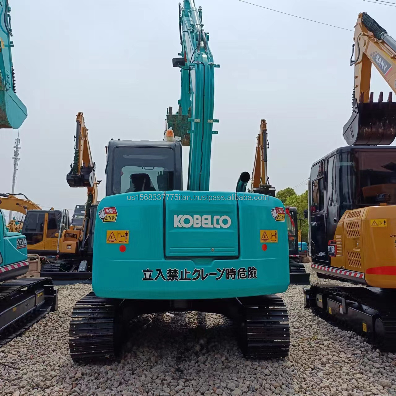 2016 Used Kobelco SK75-8 Hydraulic Crawler Excavator with Original Hydraulic