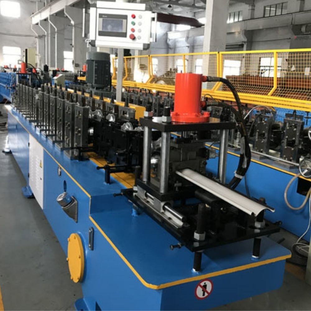 China Opposed VCD Fire Damper Blade Roll Forming Machine Width Adjustable HVAC System on sale