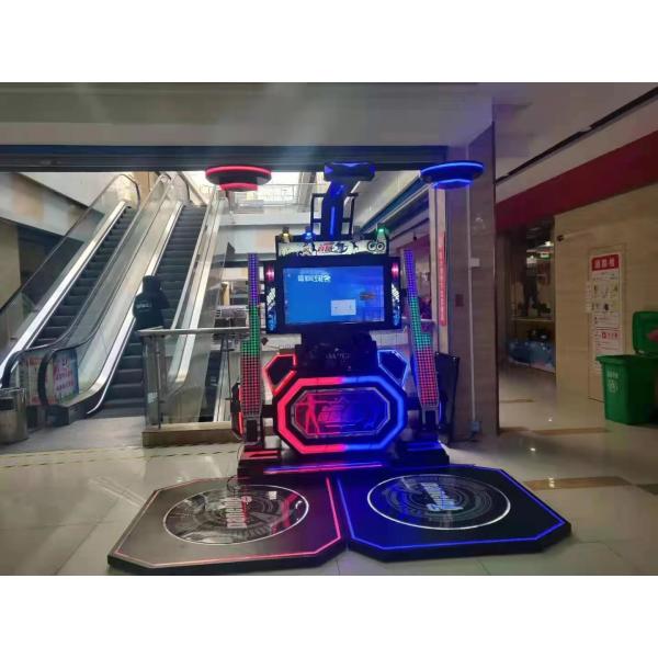 Dancing Game VR Arcade Machine HD Display Acrylic Ergonomic leather chair