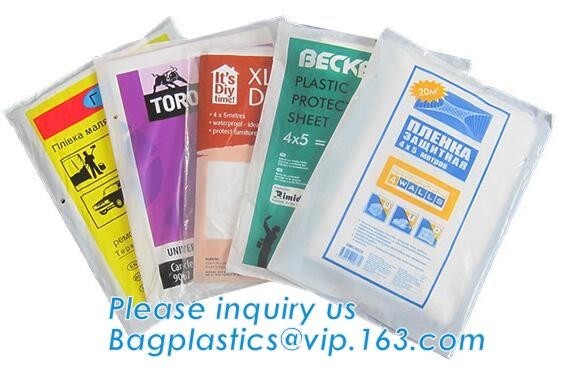 6ft heavy duty plastic sheet dropped table drop cloth,plastic dust protection