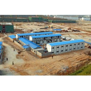 light steel structure workers house prefab labor house