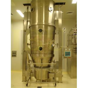 Top Spray Granulation Fluidized Bed Dryer Granulator Machine Sealed Circulating