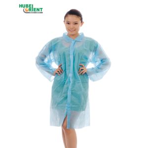 35G/M2 SMS Disposable Overcoat For Laboratory