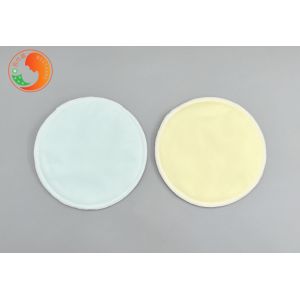 Round Shape Washable Breast Pads Nursery Customize Cotton Breast Pads