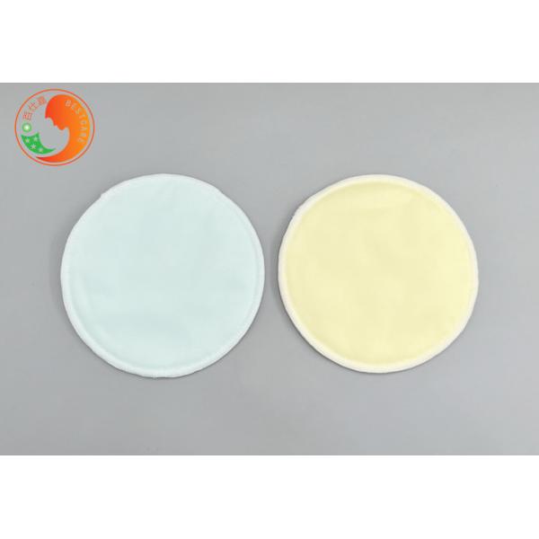 Buy Round Shape Washable Breast Pads Nursery Customize Cotton Breast Pads at wholesale prices