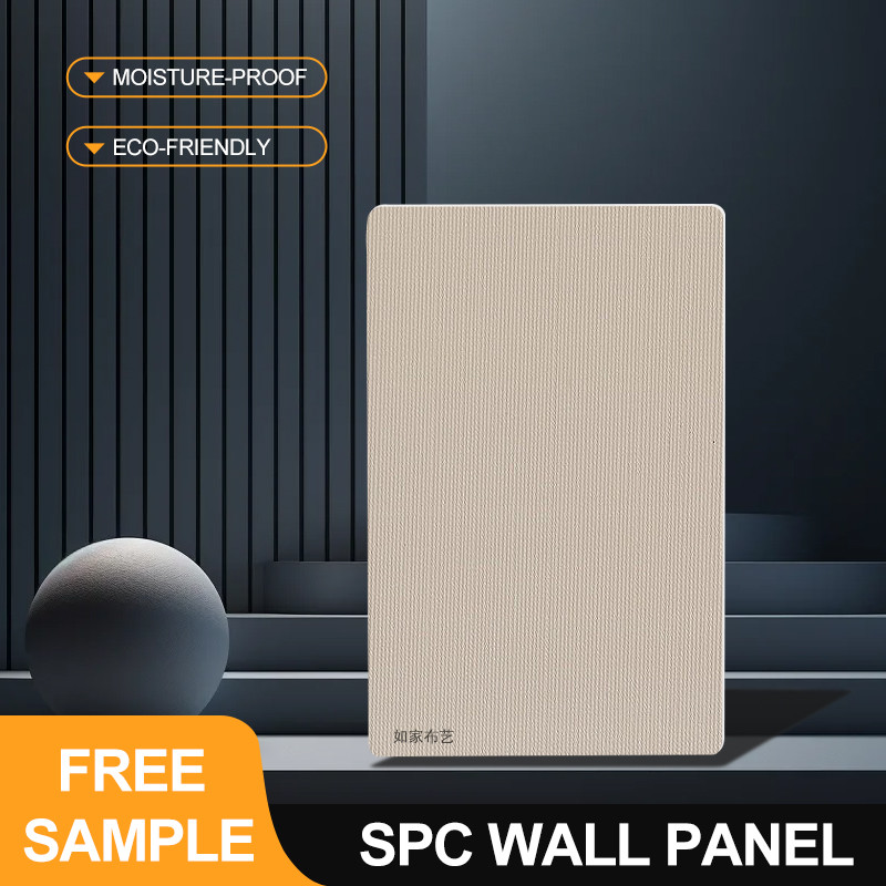 China 8mm Thickness SPC Wall Panel Stone Plastic Composite Eco-Friendly Ceramic Tile Indoor Decorative Panel  For Office Apartment Hotel Shower Room on sale