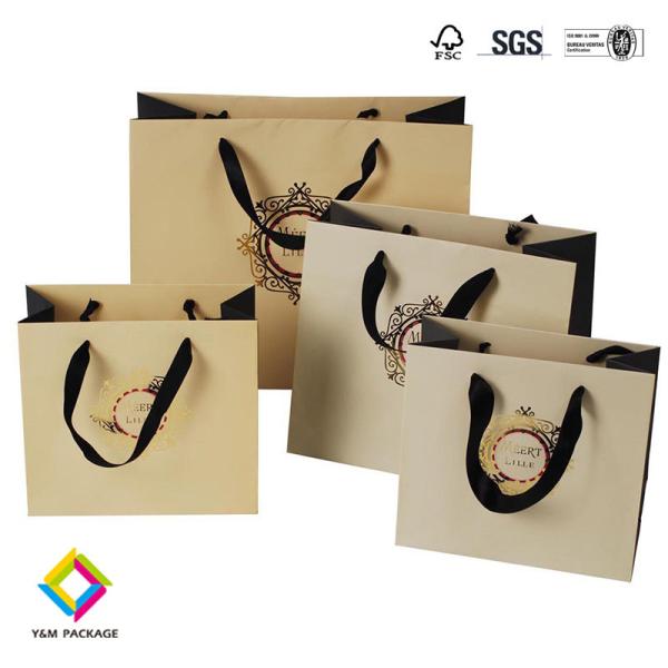 Buy Gift Custom Printed Perfume Candle Packaging Bag With Handle at wholesale prices