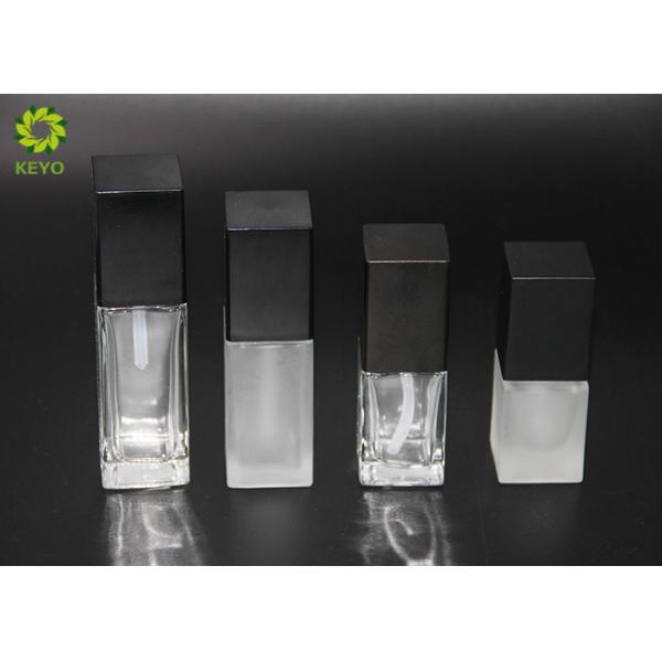 Clear / Frosted Glass Cosmetic Packaging Serum Bottle 15ml 20ml 30ml 40ml