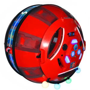 Space Capsule Kids Electric Car Battery Operated 360 Degree Rotation