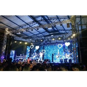 Die Cast Aluminum Ultra Thin LED Screen P6HD LED Display Super Light