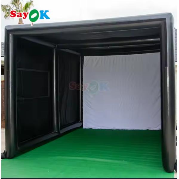 Wholesale Outdoor Portable Inflatable Golf Simulator Tent for Outdoor Sport