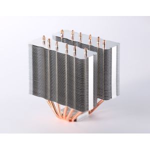Quality Anti Anodizing Aluminum Copper Heat Pipe Heatsink Custom Shape for sale