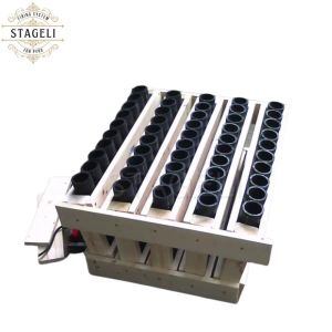 Quality Versatile Wooden Fireworks Frame Racks Display Mortar Racks for sale