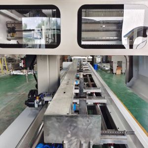 China Aluminium Profile CNC Machining Centre With 4 Controlled Axis on sale