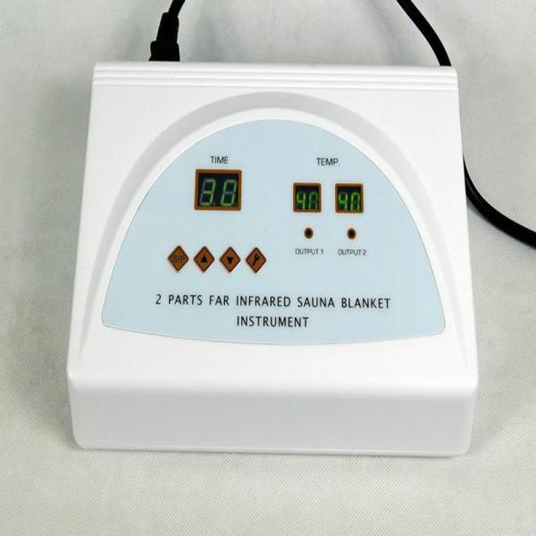 2 Zone Far Infrared Pressotherapy Thermal Sauna Blanket For Detox
