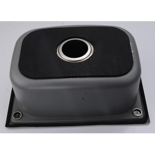 1 Faucet Hole Top Mount Brushed Stainless Steel Kitchen Sink 1500*500*210mm