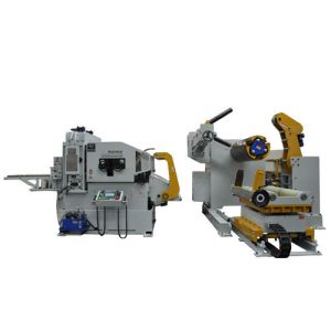 Hi Speed Steel Uncoiler Machine Strip Punching And Stamping Processing