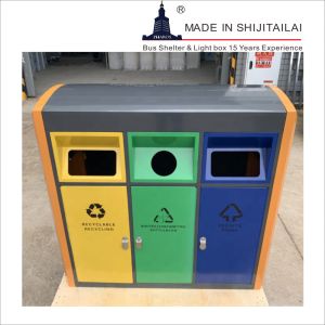 ShiJiTaiLai Three Classified H1000MM Corner Trash Can