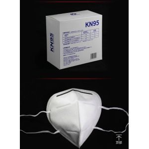 Professional KN95 Antiviral Face Masks Comfortable High Filtration Efficiency