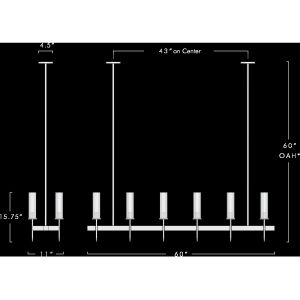 Illuminate Your Space with Alouette Chandelier 1561 60 W x 11 D x 60 OAH