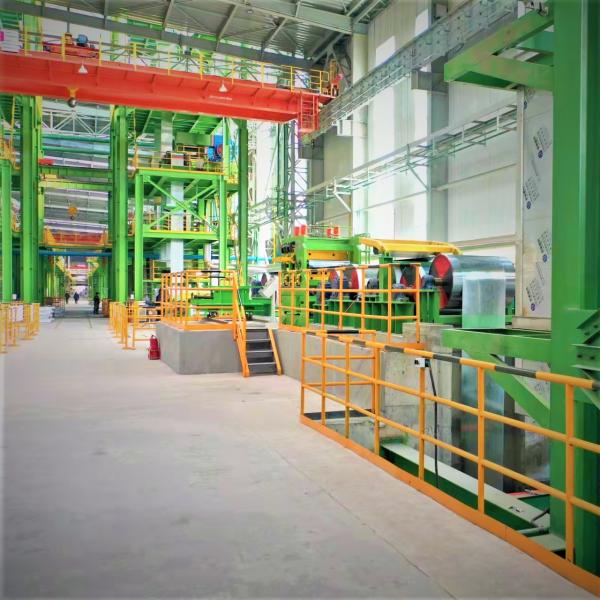 Buy Steel Continuous Galvanizing Line Equipment Hot Dip Galvalume 600-1250mm at wholesale prices