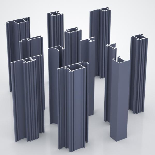 Casement T Slot Aluminium Profile 6000 Series Aluminium Extrusion Anodising