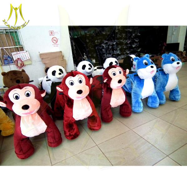 Hansel the latest designed cpoin operated dog kiddie rides amusement park indoor games machines walking dragon ride coin