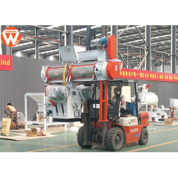Cattle Sheep Horse Poultry Pellet Feed Plant With Siemens Motor Multi Function