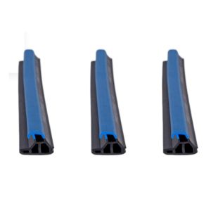 Custom U-Shape NBR Silicone Gasket Solid Extrude Rubber Strips Door NBR Material