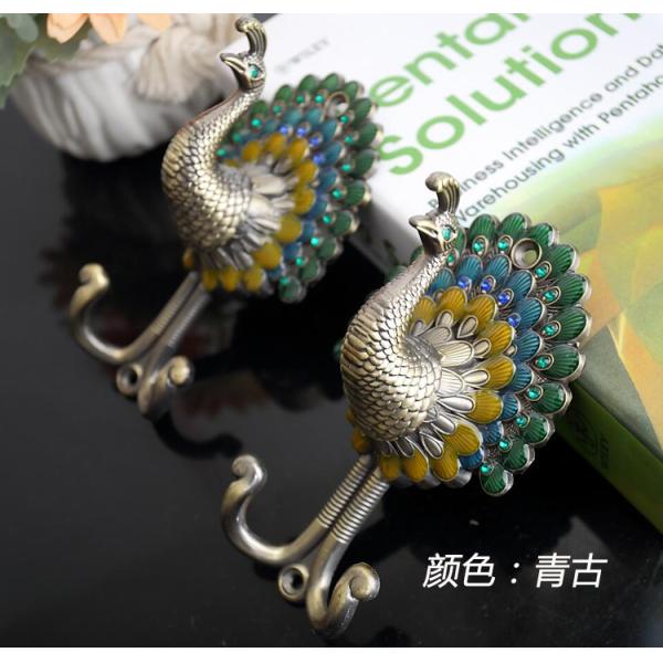 High quality classical customized metal zinc alloy curtain hooks for home decorations
