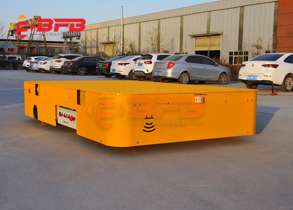 Buy Die Mould Flatbed Trailer 25MT Trackless Transfer Cart at wholesale prices