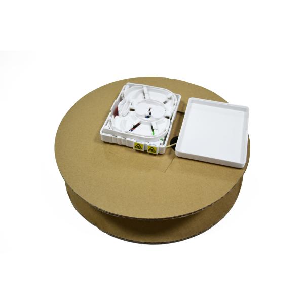 PC ABS Fiber Optic Terminal Box Fiber Optic Face Plate Panel Rosette FTTB