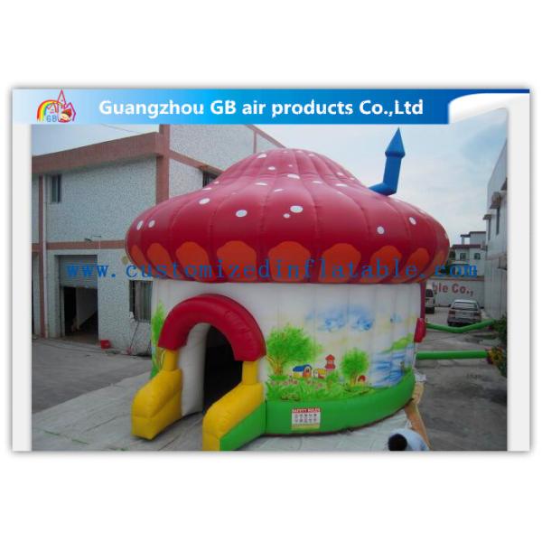 Colorful Mushroom Play Tent Inflatable Air Tent for Trade Show Exhibition