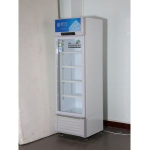 Beverage Wine Glass Door Display Cabinet Refrigerated Fresh