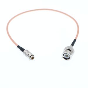 Quality DIN 1.0 23 Mini BNC to BNC Male HD SDI 6G Double Shield Cable for Blackmagic HyperDeck Shuttle Easier to Plug and Unplug for sale