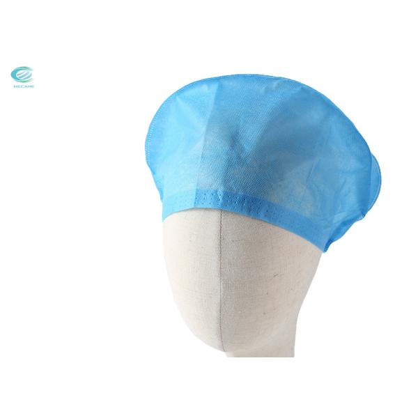 Buy Disposable Surgical Nurse Cap Medical Elastic Nonwoven Dome Head Cover at wholesale prices